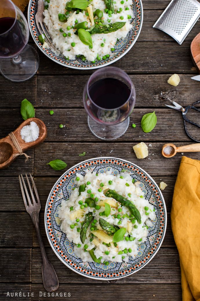 Risotto Aux Petits Pois Et Asperges – Cooking Lili, Food & Photography