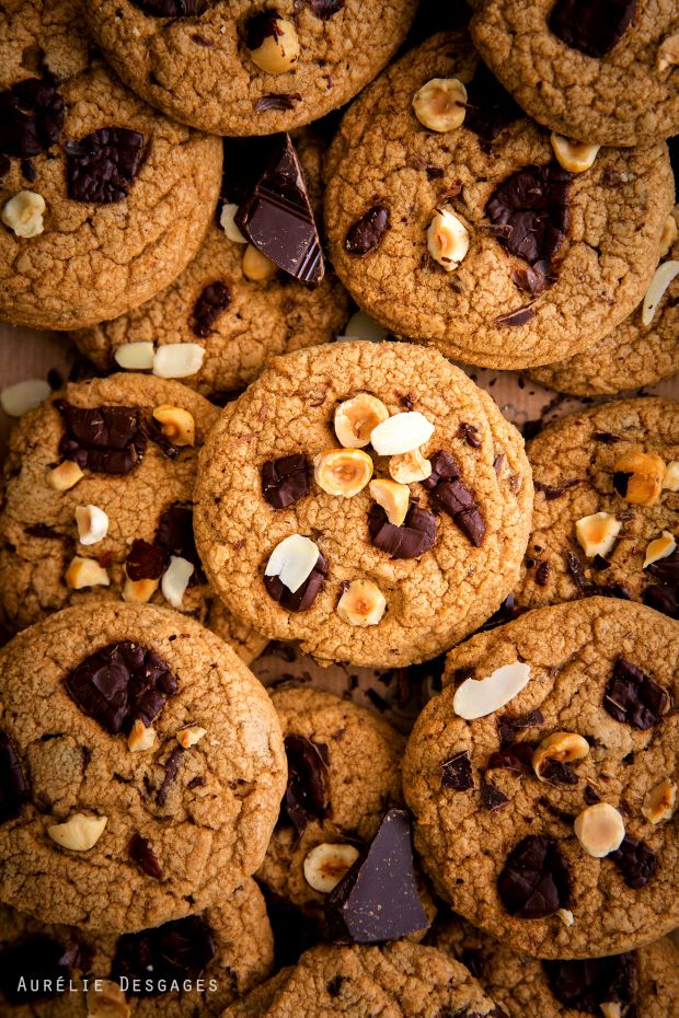 Cookies Au Chocolat Et Noisettes – Cooking Lili, Food & Photography