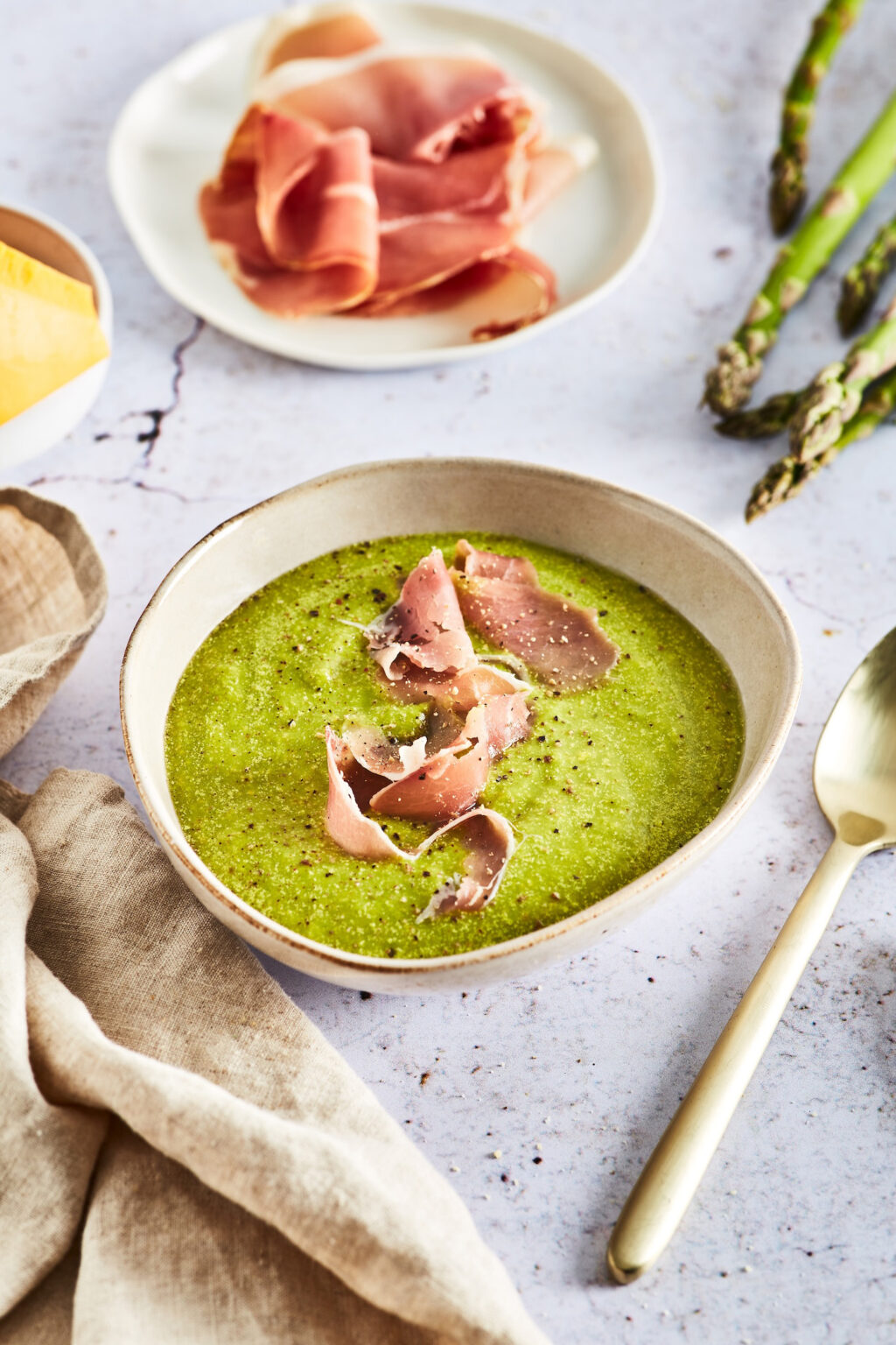 Soupe Asperges Cheddar Jambon Cru Cooking Lili Food Photography